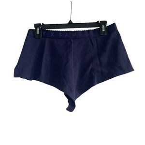 Savage X Fenty Panty Brief High Waist blue Size Small